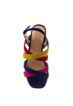 Load image into Gallery viewer, ASTRID BLOCK HEEL LEATHER SANDAL