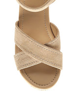 Load image into Gallery viewer, ULLA HIGH HEELED BLOCK SANDAL IN BLACK