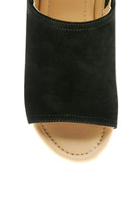 Load image into Gallery viewer, VENDELA LEATHER SLINGBACK PLATFORM SANDAL IN TAN