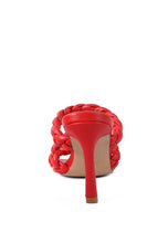 Load image into Gallery viewer, HIGH BAE POINTED HEEL BRAIDED SANDALS