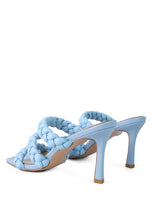 Load image into Gallery viewer, HIGH BAE POINTED HEEL BRAIDED SANDALS