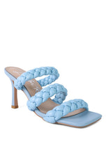 Load image into Gallery viewer, HIGH BAE POINTED HEEL BRAIDED SANDALS