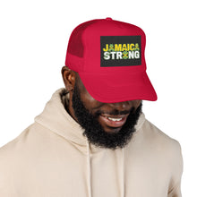 Load image into Gallery viewer, Jamaica Stronger Embroidered Trucker Hat