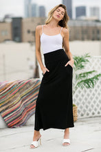 Load image into Gallery viewer, High Waist Jersey Skirt