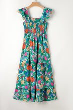 Load image into Gallery viewer, Tyra Ruffled Printed Sleeveless Dress