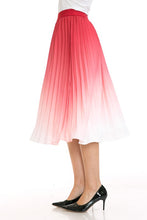 Load image into Gallery viewer, Kasey High Waist Pleated A-Line Swing