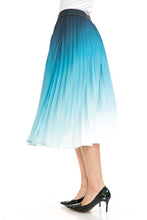 Load image into Gallery viewer, Kasey High Waist Pleated A-Line Swing