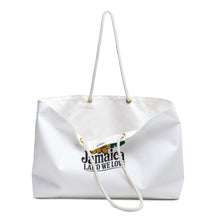 Load image into Gallery viewer, Jamaica 'Land We Love' Weekender Bag — Tropical Floral Travel Tote