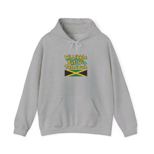 Load image into Gallery viewer, Jamaican Pride Hoodie – “Wi Likkle But Wi Tallawah” Flag Design