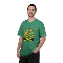 Load image into Gallery viewer, Jamaican Pride T-Shirt – "Wi Likkle But Wi Tallawah" Graphic Tee