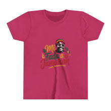 Load image into Gallery viewer, Youth Tee - "Mi Mada a Jamaican" Kids T‑Shirt