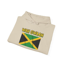 Load image into Gallery viewer, Wah Gwaan Jamaica Flag Hoodie – Caribbean Pride Pullover