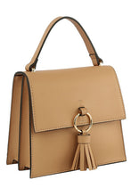 Load image into Gallery viewer, Fashion Ring Tassel Flap Crossbody Satchel