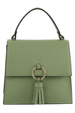 Load image into Gallery viewer, Fashion Ring Tassel Flap Crossbody Satchel