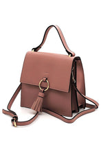 Load image into Gallery viewer, Fashion Ring Tassel Flap Crossbody Satchel