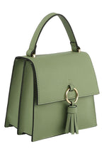 Load image into Gallery viewer, Fashion Ring Tassel Flap Crossbody Satchel