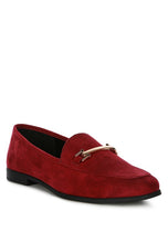 Load image into Gallery viewer, Zaara Solid Faux Suede Loafers