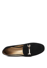 Load image into Gallery viewer, Zaara Solid Faux Suede Loafers