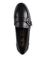 Load image into Gallery viewer, Sheboss Buckle Detail Loafers