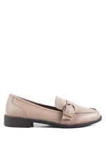 Load image into Gallery viewer, Sheboss Buckle Detail Loafers