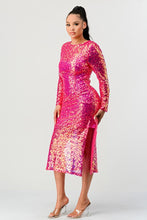 Load image into Gallery viewer, SEQUIN GLAMOUR MAXII DRESS
