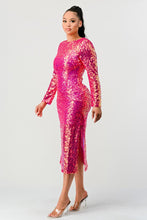Load image into Gallery viewer, SEQUIN GLAMOUR MAXII DRESS