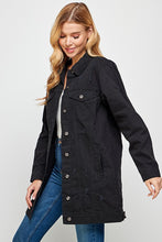 Load image into Gallery viewer, Distress Denim Jacket