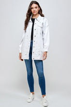 Load image into Gallery viewer, Distress Denim Jacket
