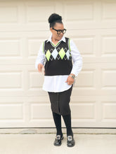 Load image into Gallery viewer, No More Fear V-Neck Sweater Vest