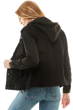 Load image into Gallery viewer, Spandex Ladies Denim Jacket