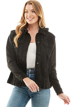 Load image into Gallery viewer, Spandex Ladies Denim Jacket