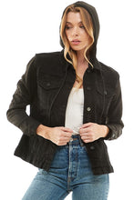 Load image into Gallery viewer, Spandex Ladies Denim Jacket