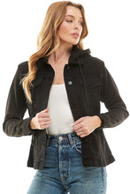 Load image into Gallery viewer, Spandex Ladies Denim Jacket