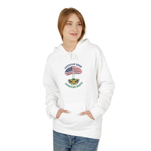 Load image into Gallery viewer, American Born Jamaican Roots Hoodie — USA & Jamaican Flag Heritage Pullover