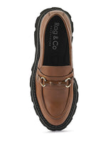 Load image into Gallery viewer, CHEVIOT Chunky Leather Loafers