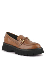 Load image into Gallery viewer, CHEVIOT Chunky Leather Loafers