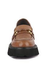 Load image into Gallery viewer, CHEVIOT Chunky Leather Loafers