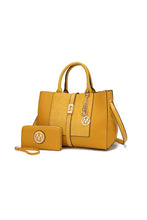 Load image into Gallery viewer, MKF Collection Yola Satchel Bag with Wallet By Mia
