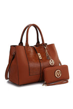 Load image into Gallery viewer, MKF Collection Yola Satchel Bag with Wallet By Mia