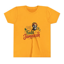 Load image into Gallery viewer, Youth Tee - "Mi Mada a Jamaican" Kids T‑Shirt