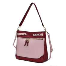 Load image into Gallery viewer, Evie Two Tone Shoulder Bag