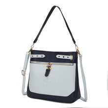 Load image into Gallery viewer, Evie Two Tone Shoulder Bag