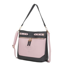 Load image into Gallery viewer, Evie Two Tone Shoulder Bag