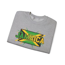 Load image into Gallery viewer, Jamaica Graphic Sweatshirt — Bold Reggae Flag Design