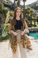 Load image into Gallery viewer, Bohemian Burnout Velvet Kimono