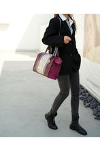 Load image into Gallery viewer, Embossed Satchel