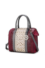 Load image into Gallery viewer, Embossed Satchel