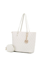 Load image into Gallery viewer, MKF Collection Tansy Quilted Tote Bag by Mia K