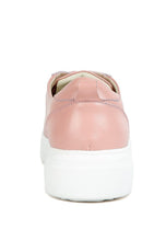 Load image into Gallery viewer, Magull Solid Lace Up Leather Sneakers