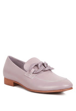 Load image into Gallery viewer, Merva Chunky Chain Leather Loafers